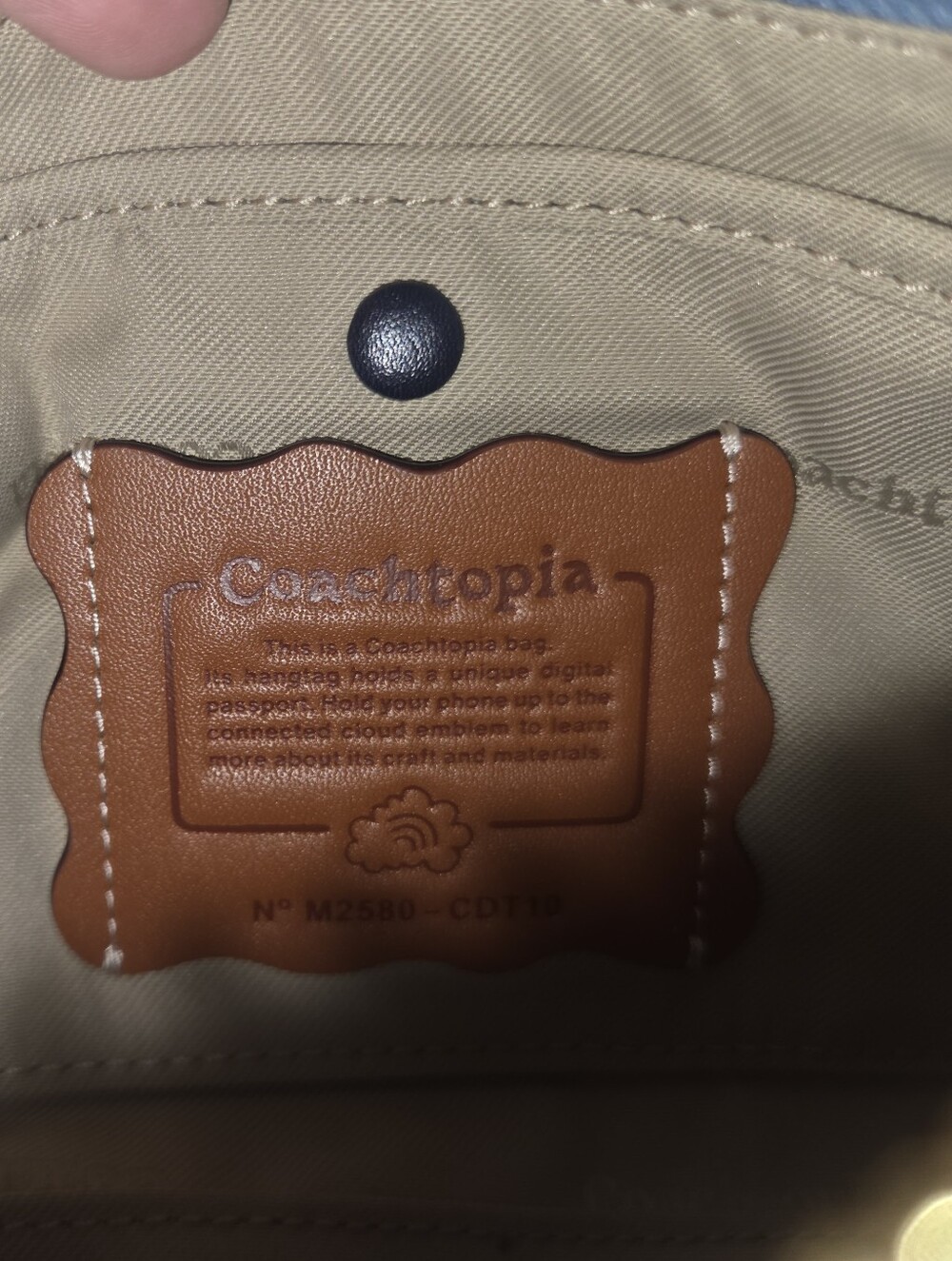 Coachtopia Denim Alter Ego Small - Picture 3 of 7